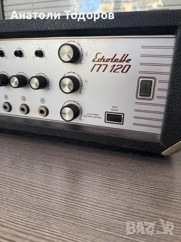 Echolette M120 -Tube Amplifier, снимка 4 - Ресийвъри, усилватели, смесителни пултове - 55969460