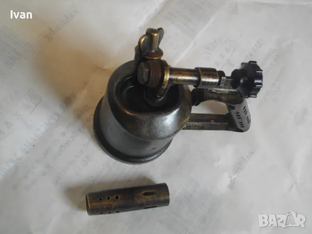 0,5L ФРЕНСКА СТАРО КАЧЕСТВО МИНИ БЕНЗИНОВА ГОРЕЛКА ТИП ЛАМПА ОТЛИЧНО СЪСТОЯНИЕ EXPRESS 41 T-FRANCE, снимка 17 - Други инструменти - 48234445