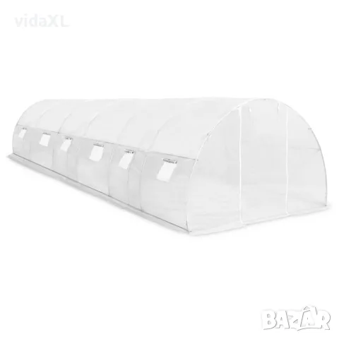 vidaXL Оранжерия, 27 м², 900x300x200 см, снимка 3 - Оранжерии - 56147693
