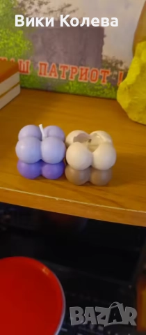 Силиконов Молд за Свещи "Балончета", снимка 2 - Форми - 52701300