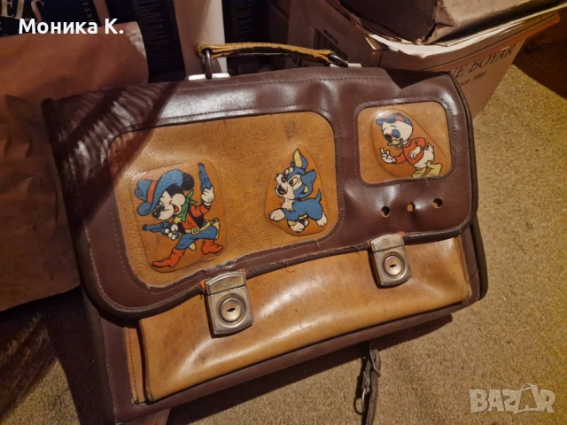 Ретро ученическа чанта