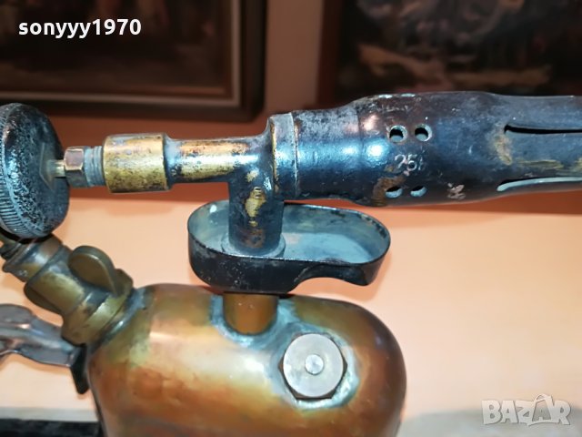 БЕНЗИНОВА ЛАМПА ВНОС ФРАНЦИЯ 2808211949, снимка 9 - Антикварни и старинни предмети - 33951727