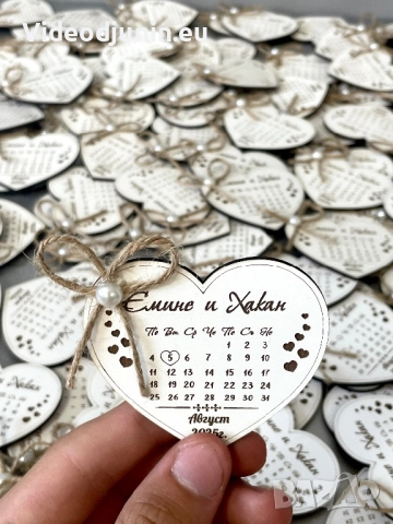 Сватбени сувенири, снимка 5 - Подаръци за сватба - 49321429