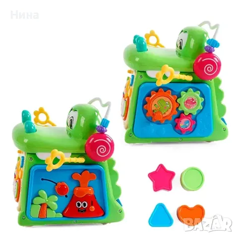 Бебе занимателен център Crocodile , снимка 7 - Образователни игри - 50370214
