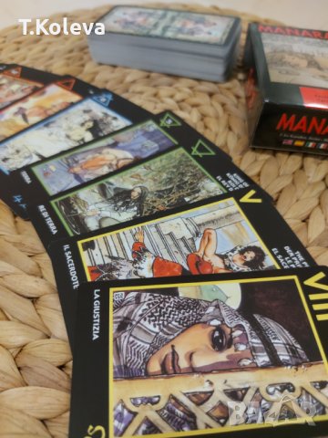 НОВИ Карти ТАРО- Manara , снимка 2 - Карти за игра - 41387130