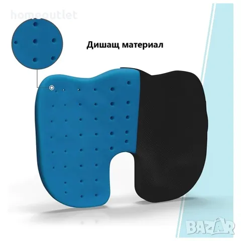 Ергономична възглавница с мемори пяна MOSSWELL SIT PRO AIR, X0012E9LZL, снимка 2 - Възглавници - 47578276