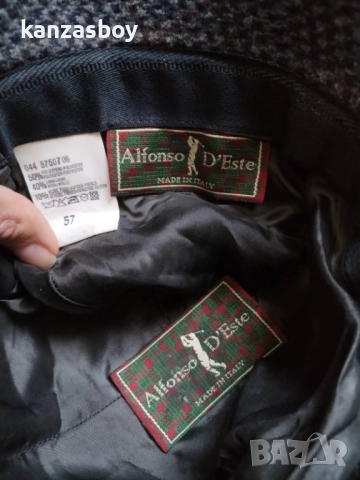 alfonso d'este - страхотна шапка КАТО НОВА, снимка 9 - Шапки - 52793888