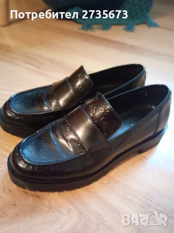 Дамски обувки от естествена кожа 38р., снимка 4 - Маратонки - 49739641