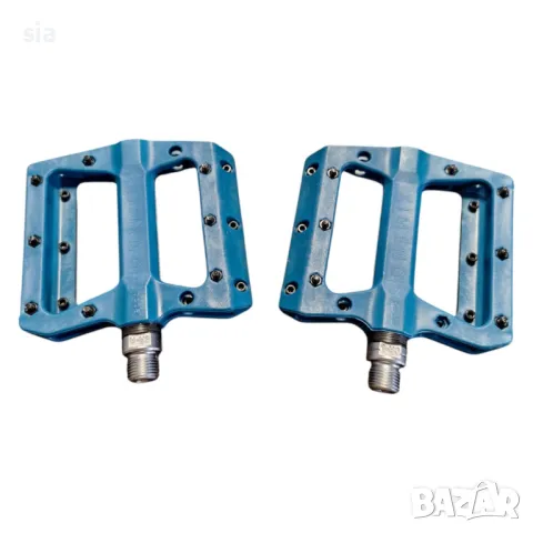 Педали за велосипед, сини, снимка 2 - Части за велосипеди - 49433384