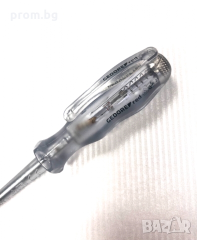 GEDORE Red тест отвертка, фазомер, 105 - 250 V,  Германия, снимка 7 - Отвертки - 36078119