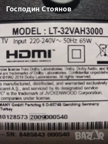 JVC LT32VAH3000 , снимка 8 - Части и Платки - 49691277