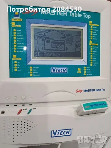 Обучаващ детски компютър V TECH Genius Master Table Top, снимка 2 - Образователни игри - 48768985