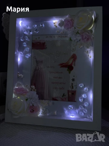 Персонализирани светещи рамки/картини, снимка 7 - Декорация за дома - 51429303