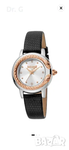 Just Cavalli часовник с естествена кожа и Swarovski елементи, снимка 2 - Дамски - 55831350