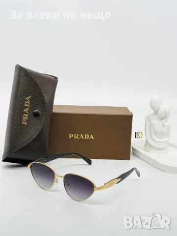 Prada Слънчеви Очила С UV400 Защита С ПОДАРЪК🎁 Калъф Прада - Налични Различни Цветове Код D2317, снимка 4 - Слънчеви и диоптрични очила - 49592576