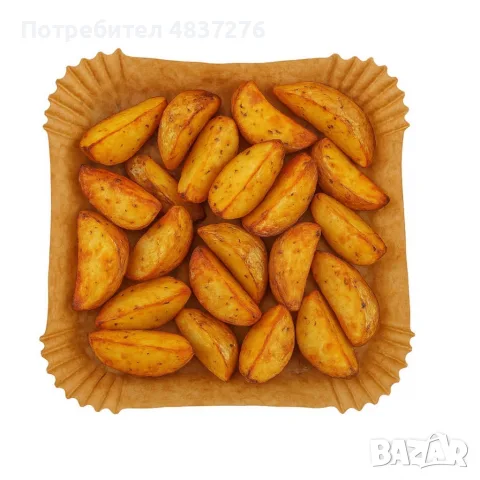Незалепващи хартиени подложки за Air fryer, снимка 8 - Други - 55776900