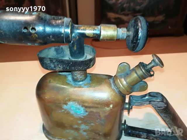 БЕНЗИНОВА ЛАМПА ВНОС ФРАНЦИЯ 2808211949, снимка 3 - Антикварни и старинни предмети - 33951727
