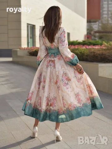 Стилна дамска рокля , снимка 3 - Рокли - 49824009