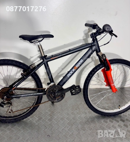 Алуминиев велосипед Rockrider 24 цола/ колело, снимка 4 - Велосипеди - 53766295