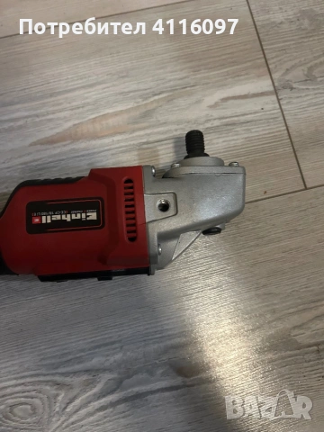 Акумулаторна полираща/шлайф машина einhell + батерия и зарядно, снимка 7 - Други инструменти - 53482908