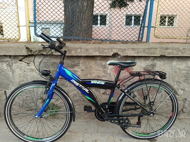 24 цола алуминиев велосипед с 7 скорости усилени капли като нов в перфектно състояние , снимка 6 - Велосипеди - 50740978