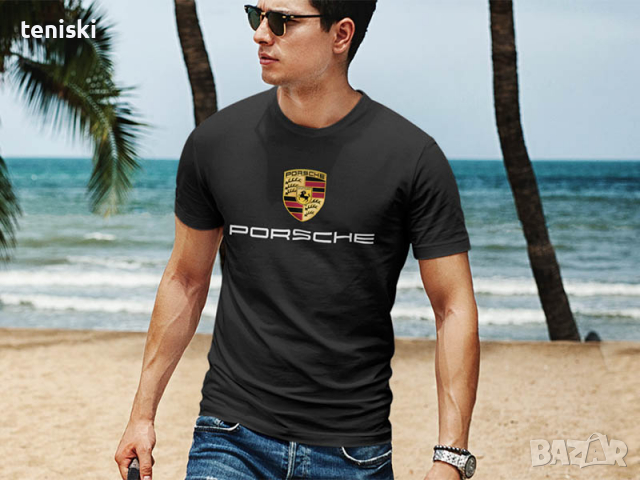  Мъжка тениска PORSCHE ПОРШЕ 4 модела