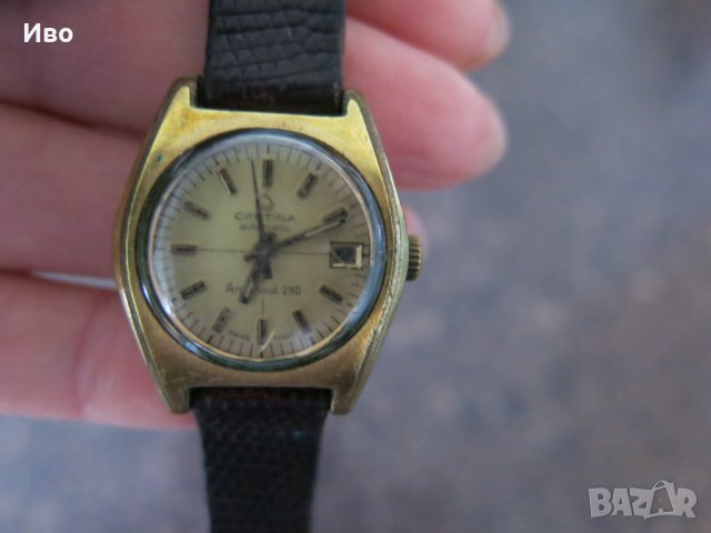 Дамски самонавиващ се ретро часовник Certina Argonaut 280, Automatic, снимка 10 - Дамски - 44326689