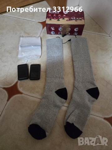 Чисто нови електрически отопляеми чорапи, снимка 2 - Други стоки за дома - 53698078
