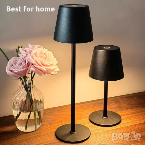 DEELUX Безжична настолна лампа с димируема светлина, снимка 9 - Настолни лампи - 53721871