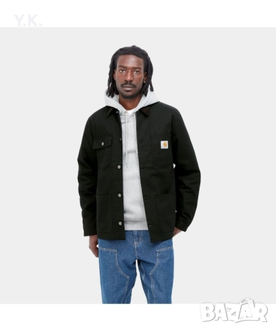 Оригинално мъжко яке Carhartt Michigan Chore Coat, снимка 7 - Якета - 52115944