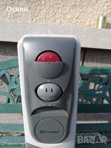 Маслен радиатор 2900 вата с вентилатор, снимка 5 - Радиатори - 41002279