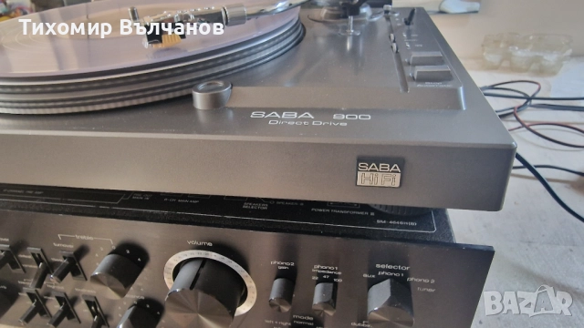 Грамофон SABA PSP-900 Direct Drive Hi-Fi, снимка 5 - Грамофони - 51618441
