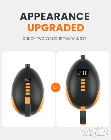 OutdoorMaster 20PSI Електрическа SUP помпа Paddle Board Pump The Dolphin - Quick Air Inflator Auto, снимка 8 - Надуваеми легла - 48930556