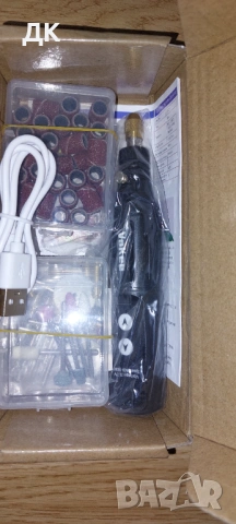 мини електрическа дрелка 54 части , снимка 8 - Бормашини - 51537012