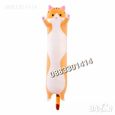 Коте възглавница Плюшена котка , снимка 7 - Плюшени играчки - 41815886