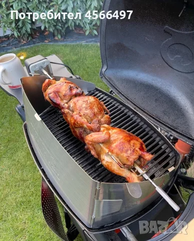 Weber Q2200 със електрическа суфла, снимка 2 - Барбекюта - 55851897