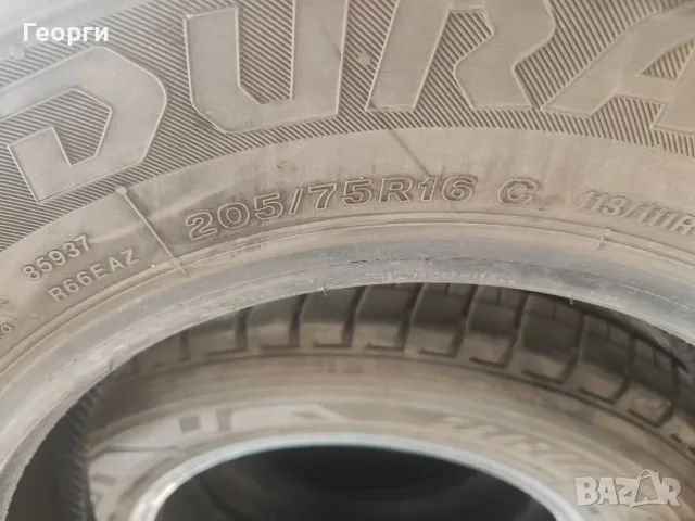 4бр.летни гуми 205/75/16 Bridgestone, снимка 9 - Гуми и джанти - 55811628