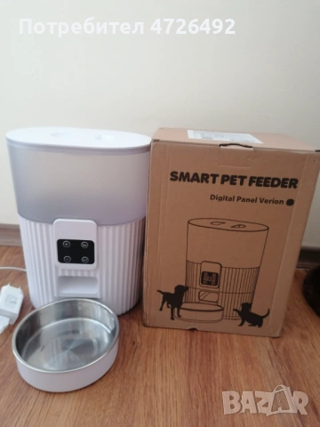 Автоматична хранилка за котки, снимка 2 - За котки - 53326429