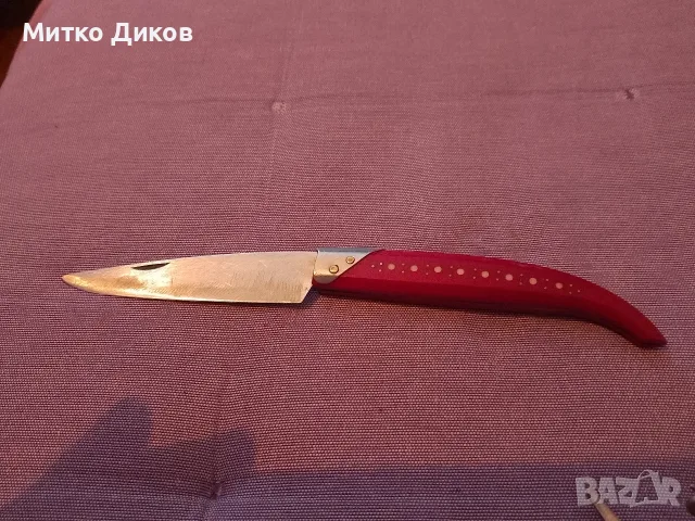 Ножчета без луфт  от соца сойка кундре на К.Попадийн с.Костенец и Петко Денев шест части рядко, снимка 2 - Ножове - 56181938