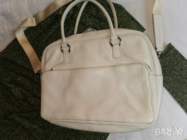 бизнес Естествена кожа чанта за  ценители на лукса, снимка 7 - Чанти - 33404702