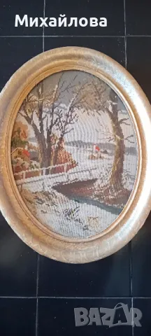 Гоблен "Зима стара" от колекция"Сезони" на Вилер , снимка 2 - Гоблени - 49354284