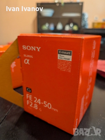 Sony FE 24-50mm F2.8G, снимка 3 - Обективи и филтри - 52015391