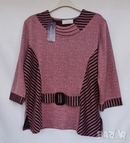 Дамски стилни еластични блузи за всякакъв повод., снимка 8 - Туники - 51860000