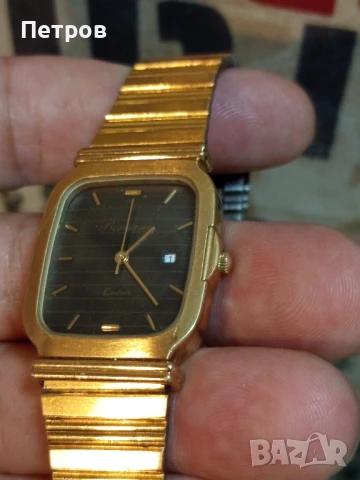 Часовник "Bergana" (Germany).vintage, снимка 4 - Антикварни и старинни предмети - 51216235