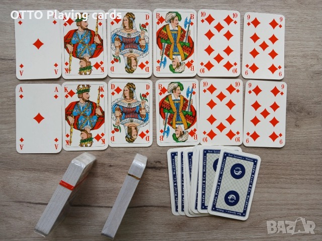 Стари карти за игра на сантасе , снимка 2 - Карти за игра - 51895090