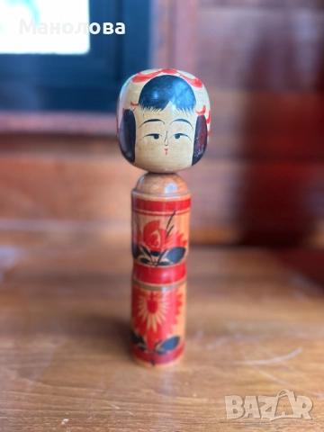 Кукла Кокеши от семейство Ямагата-Сакунами-Кей