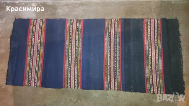 Автентични битови ръчно тъкани старинни български черги