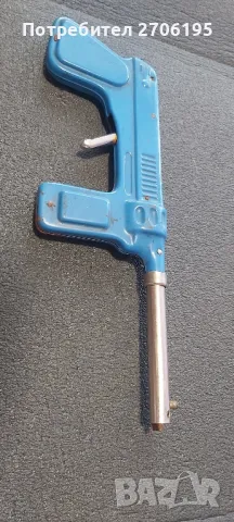 Стара метална играчка автомат СССР, снимка 4 - Антикварни и старинни предмети - 50035423