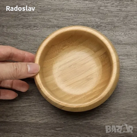 Детски бамбуков комплект за хранене с вакуумно дъно 4 части, снимка 7 - Прибори, съдове, шишета и биберони - 53224751