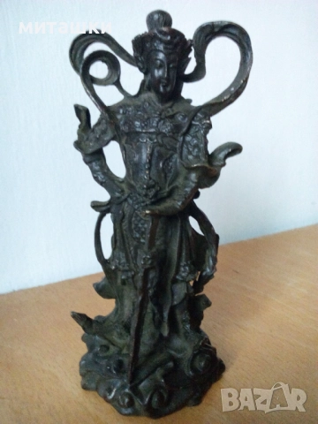 Бронзова , метална статуетка, снимка 4 - Статуетки - 52677390